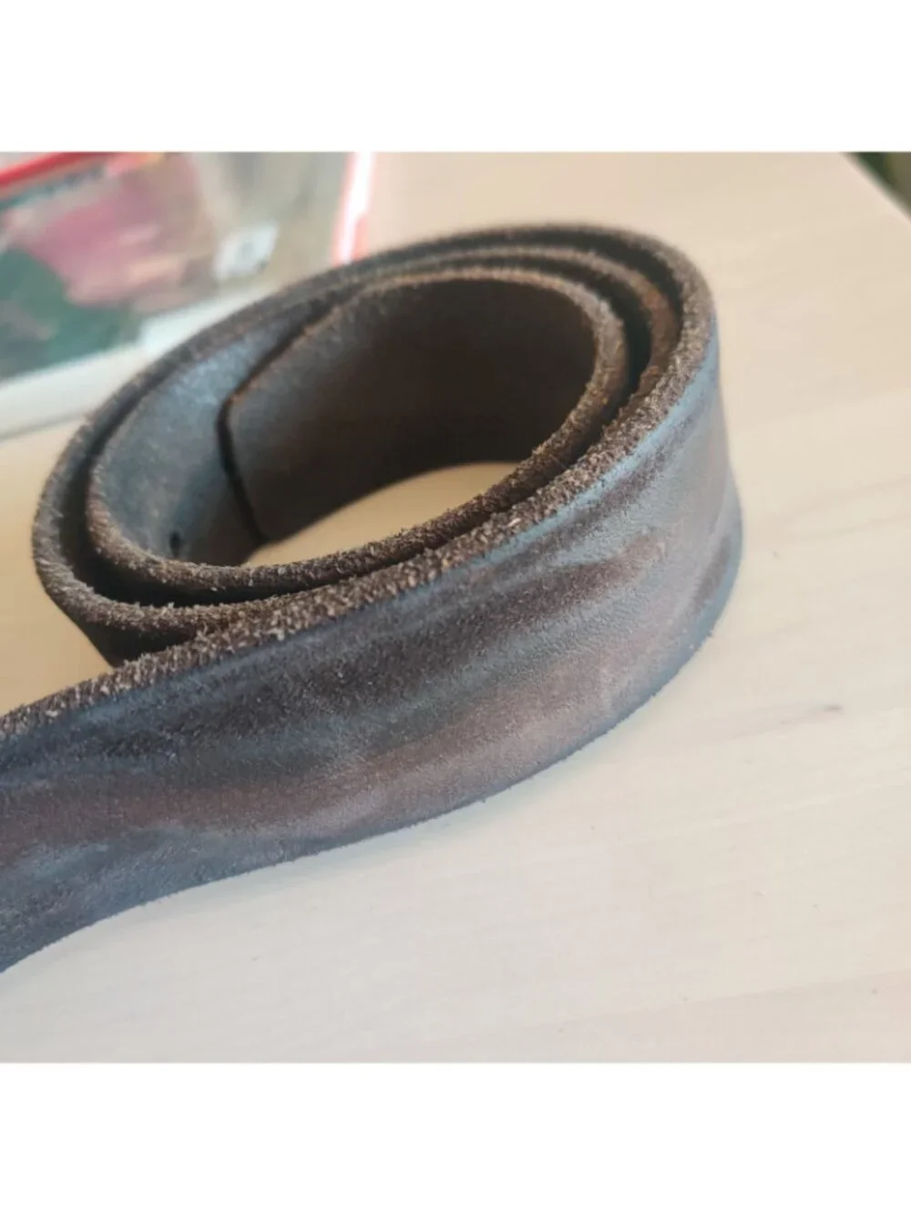 Studio D'artisan leather belt - big buckle